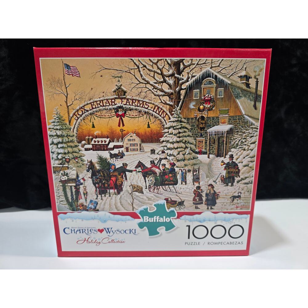 Holiday Collection 1000 Piece Puzzle by Charles Wysocki-Buffalo Games & Puzzles